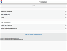 Tablet Screenshot of gofindahome.com